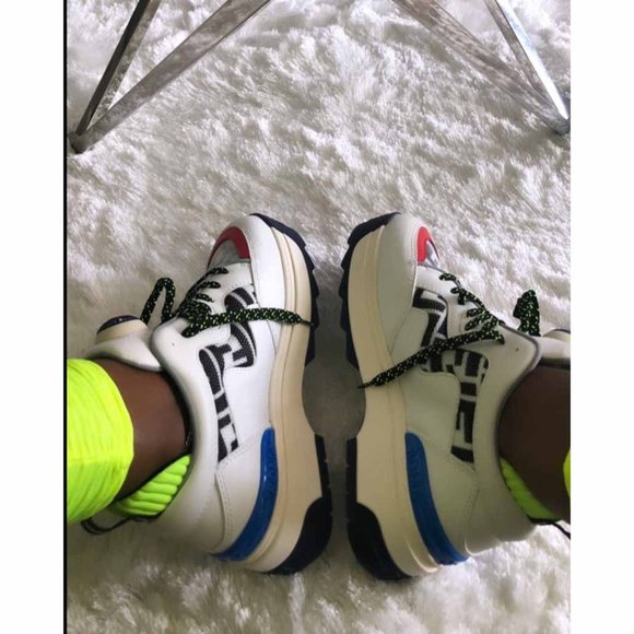 Fendi Vitello Mesh FF Limited Edition Sneakers - Picture 1 of 5